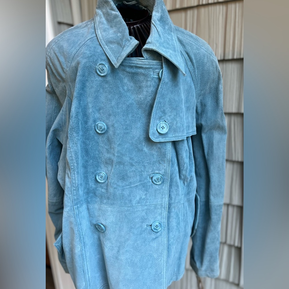 Terry Lewis Blue Suede Jacket